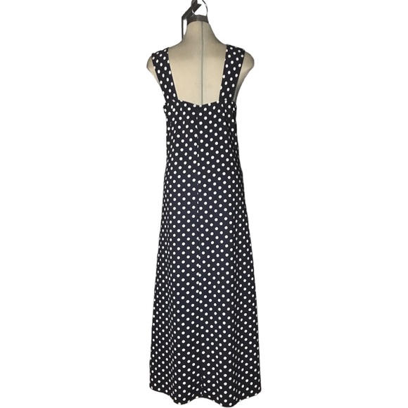 START VIXEN Design Dark Blue and White Polka Dot Dress Size 2X - Picture 13 of 15